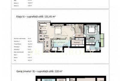 Penthouse tip Duplex Primaverii |+ 2 Locuri Parcare + Boxa - 42