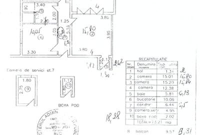 INVESTIȚIE: 3 Camere + Pod (35mp) în Zona Dacia - Super pret! - 1
