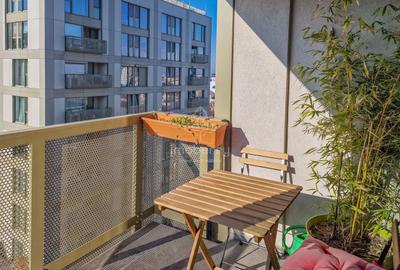 Vedere panoramica spre apus | Mobilat & utilat | 2 bai | Aviatiei Park - 11