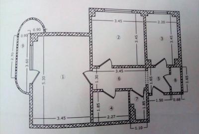 Vanzare apartament 2 camere, zona Margeanului / Barca - 8