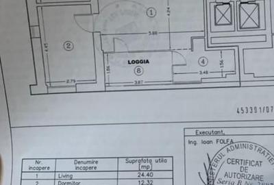 Apartament 3 camere lux de inchiriat, parcare, etaj 1, Calea Calarasilor - 12