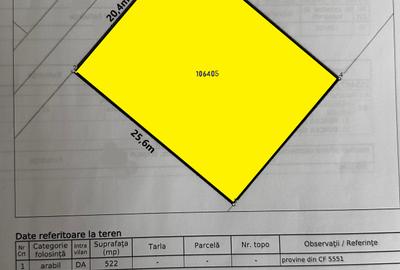 Teren intravilan de 592 mp, pe str. Panait Istrati-Direct proprietar - 2