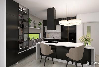 Casă parter 4 camere, 500 mp teren, NZEB – semifinisat cu posib. personalizare - 6