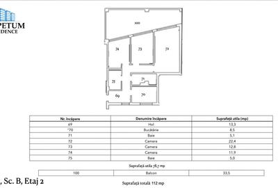 Tomis Nord/Carrefour - Vanzare apartament cu 3 camere, bloc nou. - 9