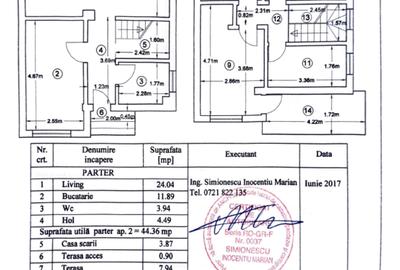 Vila tip Duplex P+1+Pod ,4 camere, 2 bai, mobilata utilata complet ! - 54
