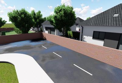 Casa  pe parter 3 cam+Pod.Teren 210mp. - 24