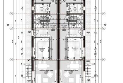 Duplex Voronet Nou Semifinisat 202 mp, Garaj, Terasa circulabila - 6