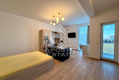 Garsonieră decomandată, mobilată în Torontalului