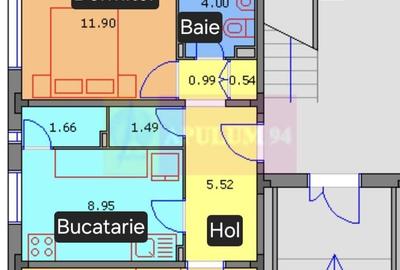 Apartament cu 2 camere decomandat în Aviației