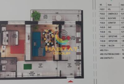 Pallady 2 camere decomandat 71 mp + LOC PARCARE GRATUIT - 2