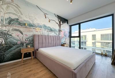 Apartament cu 2 camere semidecomandat, mobilat în Sisești