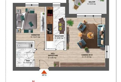 Acasa in Greenfield Baneasa! Apartament modern langa padurea Baneasa - 16