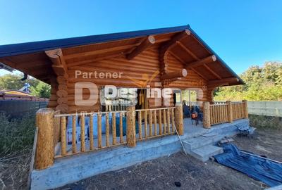Ciurbesti - Miroslava, Cabana de lemn 117mp, 109.900 euro - 1