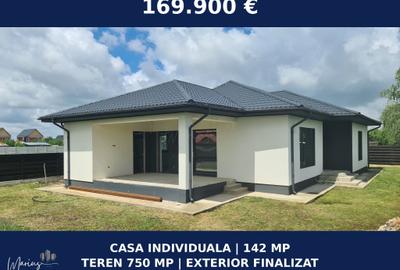 Casa individuală parter 142 mp utili - 750 mp teren - Ghermănești - Snagov - 1