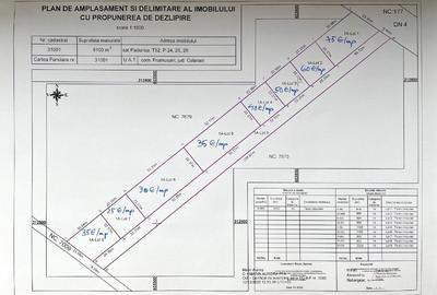 Frumusani, teren de vanzare intravilan, in zona de case, la DN4 - 4