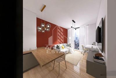 Apartament cu 2 camere semidecomandat, mobilat în Torontalului