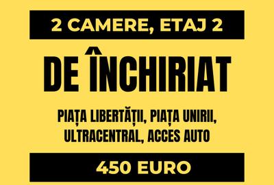 2 Camere, Libertății, Unirii, Zona Pietonală, Acces Auto - 450 EURO