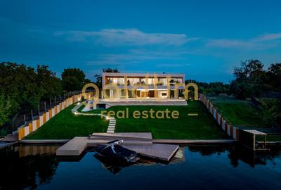 VILA UNICA/ 7 CAMERE CU VEDERE LA LAC/PISCINA INFINITY/DESIGN SPECTACULOS/SNAGOV - 29