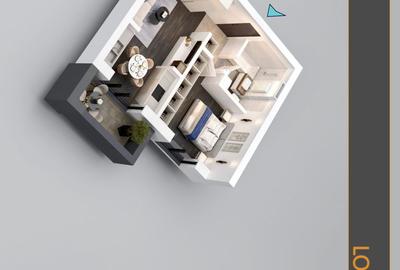AP. 2CAM. LIVING OPEN-SPACE / INVESTITIE. PALLADY-METROU N TECLU! - 4