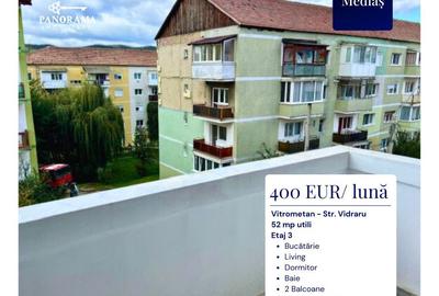 Apartament de închiriat Vitrometan Medias - 2 camere, mobilat - 2