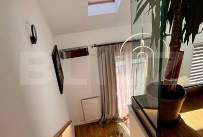 Penthouse pe 2 niveluri, 3 camere, 78 mp, terasa, zona Pod Ira - 11