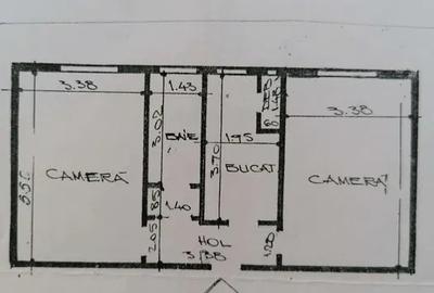 Apartament 2 camere decomandat,CUG 55 mp -Mobilat complet - 7
