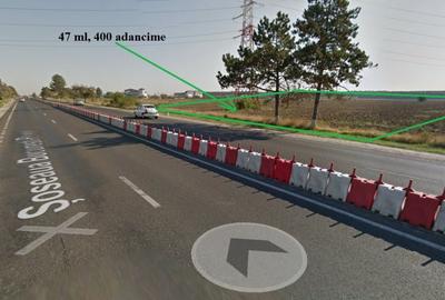 Vand teren Snagov Tancabesti deschidere DN1 47 ml  19.000mp - 1