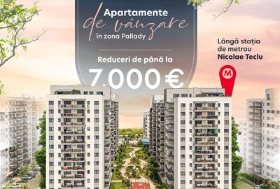 Apartament cu 3 camere decomandat în Theodor Pallady