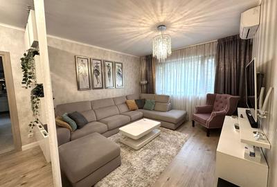 Apartament cu 3 camere decomandat, mobilat în Băneasa