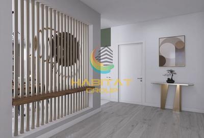 Apartament modern cu 2 camere, decomandat, 65 mp, cu centrala termica, si aproape de metrou