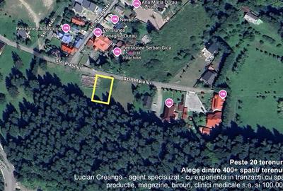 Teren in Statiunea Durau, Ceahlau, 1048mp, str. Stejarului - 1