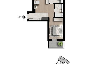 Apartament 2 camere decomandat, faza 4 Maniu 141 - 15