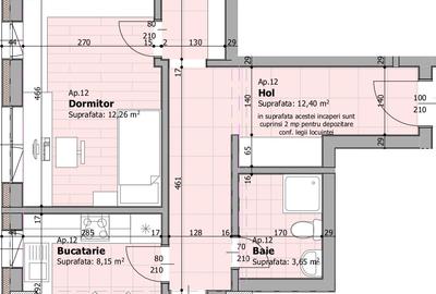 Apartament 3 camere, 2 bai, 2 balcoane Galata - statie autobuz, bloc NOU - 12