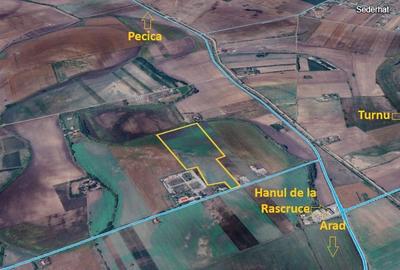 De vanzare Teren Extravilan comasat Santoma Arad, potential dezvoltare - 2