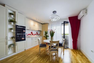 Apartament cu 2 camere semidecomandat, mobilat în Barbu Văcărescu