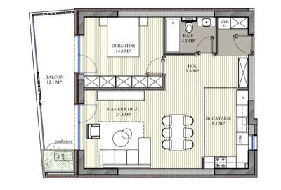 🏡 Apartament 2 camere | Decebal – Muncii | Proiect premium final 2026 - 1