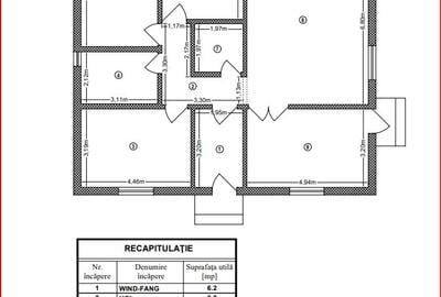 CLINCENI-ORDOREANU, CASA 126 MP, TEREN 443 MP! - 15