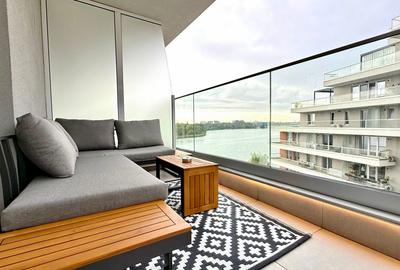 Apartament 2 camere 64mp util interior - Lebada Lake Residence