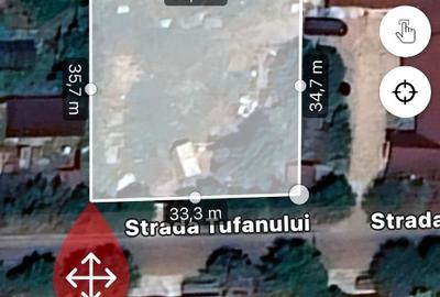 Închiriez teren INTRAVILAN 1200mp, Afumați - București  + container tip birou - 1