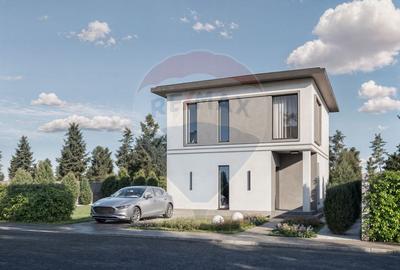 VILA ZEN - Casa individuala, noua, trei camere si teren de 430mp - 2