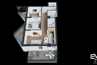 AP. 3 CAMERE | 3 TERASE | 115 MP | SHOPPING CITY SIBIU | Evolution Apartments - 8