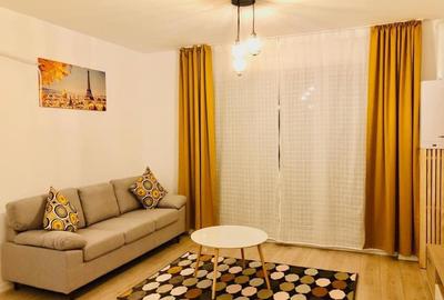 Apartament cu 2 camere semidecomandat, mobilat în Pipera