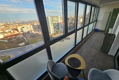 LUX! Ap3cam Terasa cu Priveliste LAC - Parcare Subterana - Termen Lung - 800euro - 25