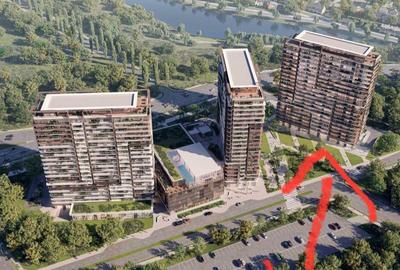 Apartament 2 camere cu terasă și vedere la lac | One High District - 5