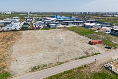 Teren 10.000 mp Domnești - Centura București - Betonare și împrejmuire - 1