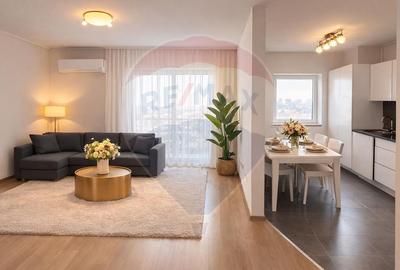 Apartament cu 2 camere semidecomandat, mobilat în Theodor Pallady