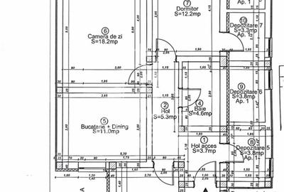 Apartament cu 3 camere, loc de parcare, la parter, in Giroc - 10
