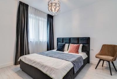 NOU! 3 camere, mobilat LUX , 2 bai , PARCARE - PIPERA - 9