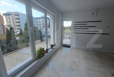 Ap 3 cam, in casa, cu gradina, zona Coresi - 1