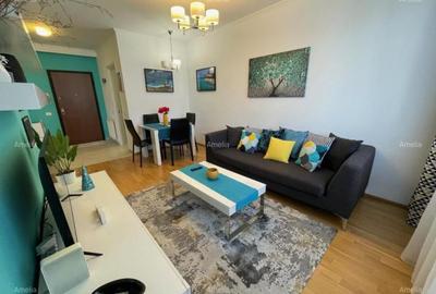 Apartament cu 2 camere decomandat, mobilat în Băneasa